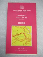 CASTLETON 1975 Geological Sheet SK 18 - Classical Areas of British Geology Map