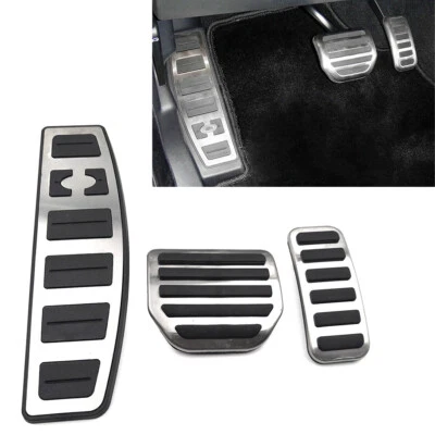 4pcs Steel Footrest Brake Gas Pedals Protection Cover For Land Rover LR3 LR4 - Изображение 1 из 4