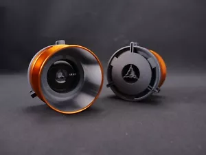 1 Pair Pro 1/4'' AKAI Orange NAB Nabenadapters Für Reel To Reel Tape Recorders - Bild 1 von 4