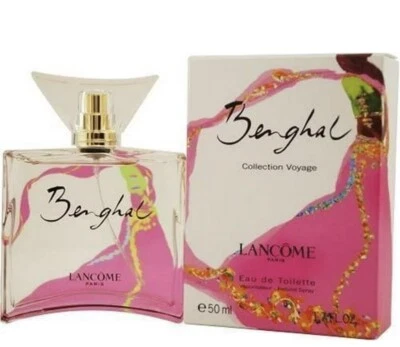 兰蔻班加尔 1.7 盎司淡香水女式香水-密封盒罕见复古 — 第 1/3 张图片