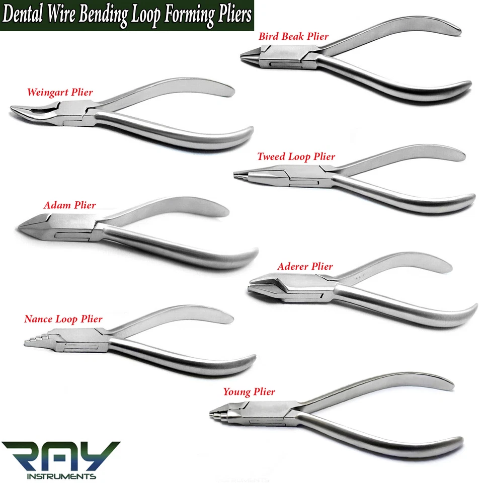 Alicate ortodôntico laço de dobra de fio formando aparelhos dentários alicate ortodôntico laboratório - Imagem 1 de 1