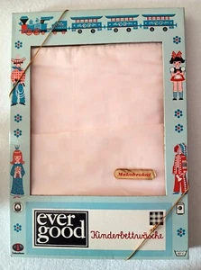Kinderbettwäsche Makrobrokat neu (80x80-35x40) - Bild 1 von 2