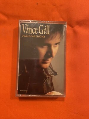 Vince Gill ‎ Pocket Full Of Gold 1991 Cassette Tape  - Image 1 of 4