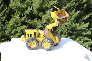 Vintage 1960's Pressed Steel Tonka Articulate Front Loader Construction Vehicle - Picture 1 of 12