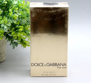 Dolce & Gabbana The One for Women Eau De Toilette Spray 3.3 oz New In Box SEALED - Picture 1 of 3