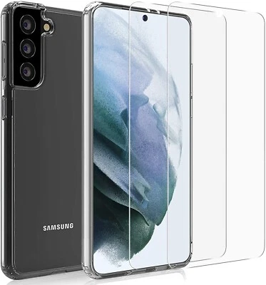 CUSTODIA COVER per SAMSUNG GALAXY S21 / S21+ / S21 ULTRA / 5G + VETRO TEMPERATO