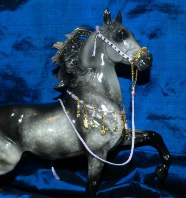  Piedra Breyer Presentación Árabe Lavanda Estilo Joyería Escala 1/9 Foto 1 de 4