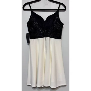 NWT Y2K Babydoll Semi-Formal Mini Dress Prom HOCO Party Fairy Grunge Soft Girl - Picture 1 of 6