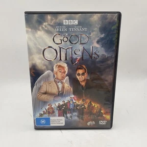 Good Omens Series Season 1 DVD BBC Michael Sheen David Tennant Rare Region 4 - Picture 1 of 4