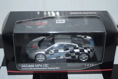 Minichamps McLaren MP 4-12C 2011 SILVER (Nuremberg toy fair 2012) 533 133023 ... - Image 1 of 4