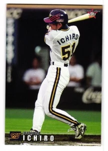 2000 Calbee #203 Ichiro Suzuki Orix Blue Wave Mariners GREAT color & focus! - Picture 1 of 2