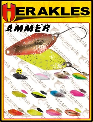 Ondulante Herakles Spoon AMMER gr.1,5 artificiale monoamo trota lago area game