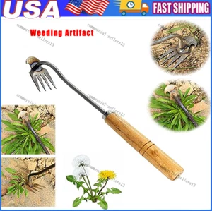 Weeding Artifact Uprooting Weeding Tool With 4 Teeth Manganese Steel Hand Weeder - Picture 1 of 6