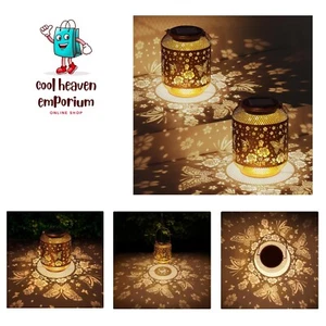 2 Pack Butterfly Solar Lanterns Outdoor Waterproof Rose Garden Decor Gifts fo... - Picture 1 of 8