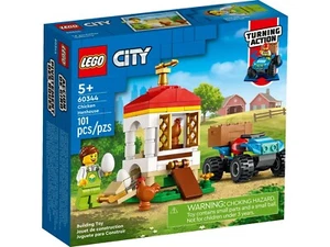 LEGO City Chicken Henhouse 60344 Building Kit 101 Piece Set RETIRED - Picture 1 of 3