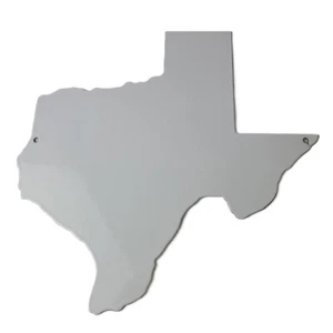 Vintage Texas Shaped Sign - USA Humble Gas Service Station Pump Porcelain Sign - Picture 1 of 17