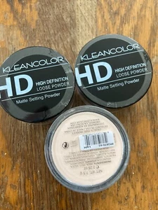 Kleancolor High Definition Loose Powder Matte Setting Powder #02 Light Lot of 3 - Picture 1 of 1
