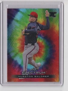 Hoja Electrum Hurston Waldrep 2024 tie dye paralelo rc #76 45/75 Atlanta Braves - Imagen 1 de 1