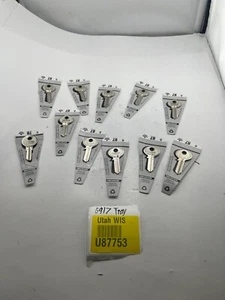 (QTY 11) Hillman Corbin Lock Key Blank 87. For Home/Office - Picture 1 of 9