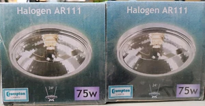 2x Crompton G53 AR111 75W Halogenlampe 2er Pack - Bild 1 von 4