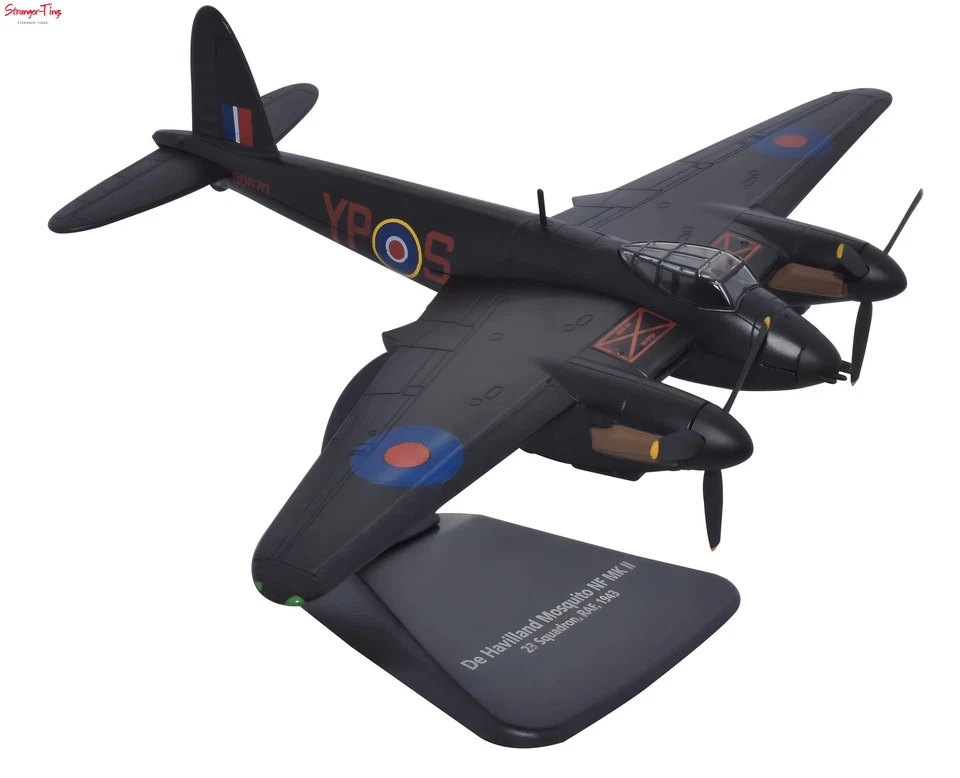 OXFORD DIECAST AC102 - 1/72 23 SQUADRON RAF 1943 DH MOSQUITO - Image 1 of 1