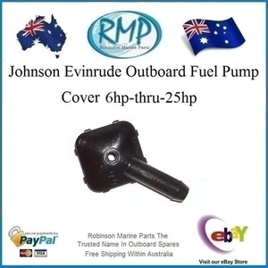 A New Evinrude Johnson Fuel Pump Cover 6hp-thru-25hp Before 1992 # 329972 - Picture 1 of 3