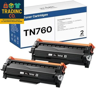 Cartuchos de tóner TN760 de repuesto para tóner Brother TN-730/TN-760 compatible HL Foto 1 de 4