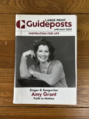 Guideposts Magazine April/May 2022 Amy Grant LARGE PRINT - Image 1 of 4