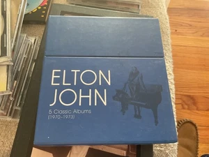 Elton John 5 Classic Albums (1970-1973) 5 CD Box Set - Picture 1 of 3