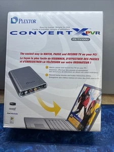Plextor Convert X PVR VIDEO CAPTURE PX-TV100U New Sealed Box - Picture 1 of 10