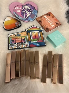 Lote de 16 nuevas marcas de maquillaje, lápices labiales, paletas de sombras de ojos y reflejos - Imagen 1 de 6