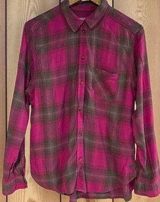 American Eagle Vintage Boyfriend Women’s Flannel Shirt XL Pocket Outdoor Cozy - Image 1 of 4