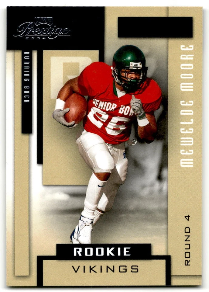 2004 Panini Playoff Prestige #204 Mewelde Moore - Image 1 of 2