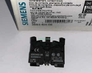Siemens 3SB3403-0B Contact module NEW - Picture 1 of 1