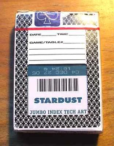 2005 Stardust Casino Deck Of Playing Cards - Casino Used  - Picture 1 of 4