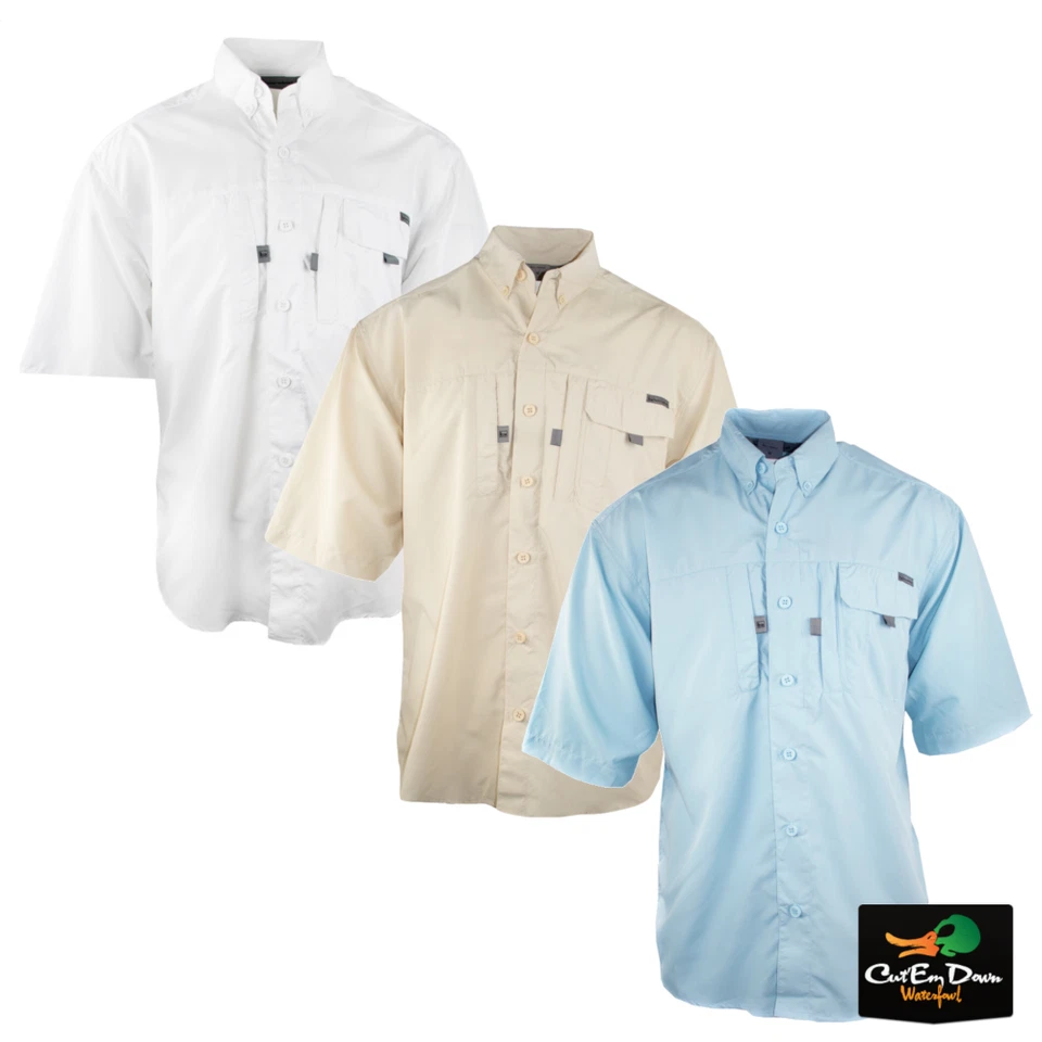 NEW BANDED GEAR CASUAL LIGHT WEIGHT BUTTON DOWN SHORT SLEEVE SHIRT - Image 1 of 1