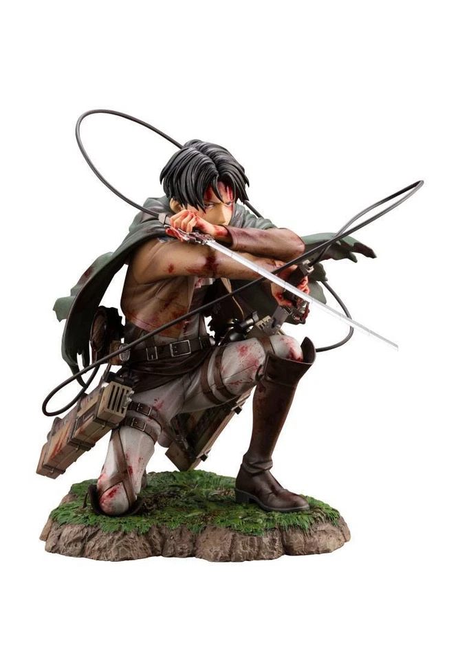Attack On Titan Levi Fortitude Version Artfxj 1/7 PVC Statue KOTOBUKIYA - Immagine 1 di 1