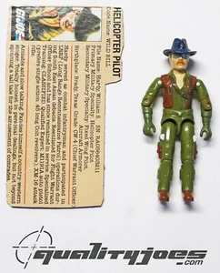 Wild Bill 1983 - casi como nuevo - 100% completo con tarjeta de archivo - Dragonfly Pilot - Imagen 1 de 5