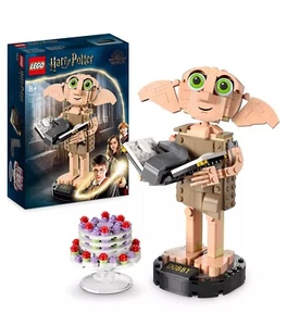 LEGO 76421 Harry Potter Dobby die Hauselfe Set, bewegliche Kultfigur Brandneu - Bild 1 von 5