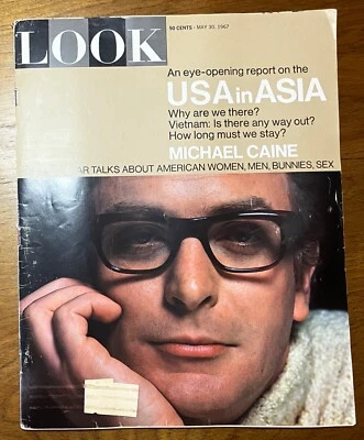 Look Magazine May 30, 1967 MICHAEL CAINE Vietnam: Is there any way out? - Image 1 of 4