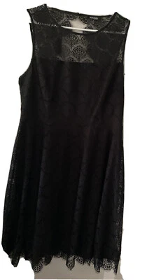 size 14 black lace dress by Kensie dresses made in China 100% polyester - Image 1 of 4