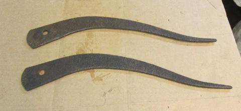 2 Vintage Planet Jr   Cultivator  Leave Lifters Cover