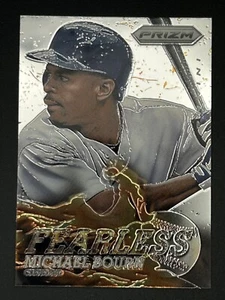 Michael Bourn 2013 Panini Prizm Fearless #F13 Cleveland Guardians (Indians) - Picture 1 of 2