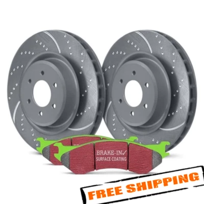 EBC Stage 3 Truck & SUV Dimpled Brake Kit for 11-13 Land Rover Range Rover Sport - Изображение 1 из 4