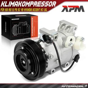 Compresor De Aire Acondicionado VSE14 Para KIA Rio IV Hyundai Accent 1.6L - Imagen 1 de 8