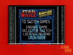 Atari Star Wars/Empire Strikes Back multigame 2x3" instructional magnet CC ver - Picture 1 of 1