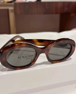 Gafas de sol para mujer Celine CL40194 Arco del Triunfo marco de leopardo logotipo dorado - Imagen 1 de 6