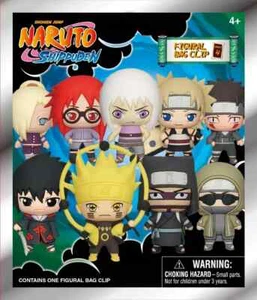 Naruto NUEVO * Bolso Ciego Serie 4 Clip Monograma Abierto - Imagen 1 de 3