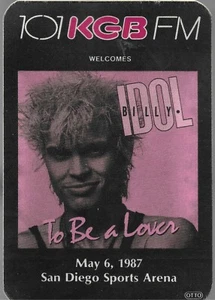 Parche To Be A Lover * de Billy Idol (1987) - Imagen 1 de 1