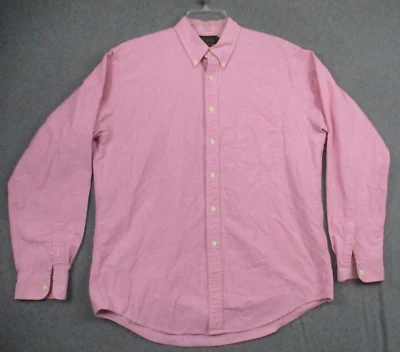 J.Crew Dress Shirt Mens 16.5 35 Pink Oxford Button Down Vintage Oarsman - Image 1 of 4